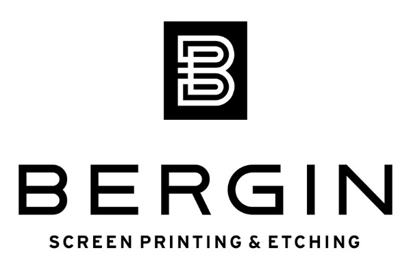 Bergin silkscreen logo