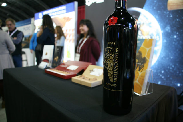 WINnovation Award Bottle at WIN Expo