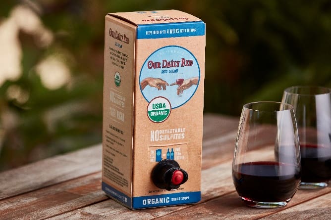 organic box wine