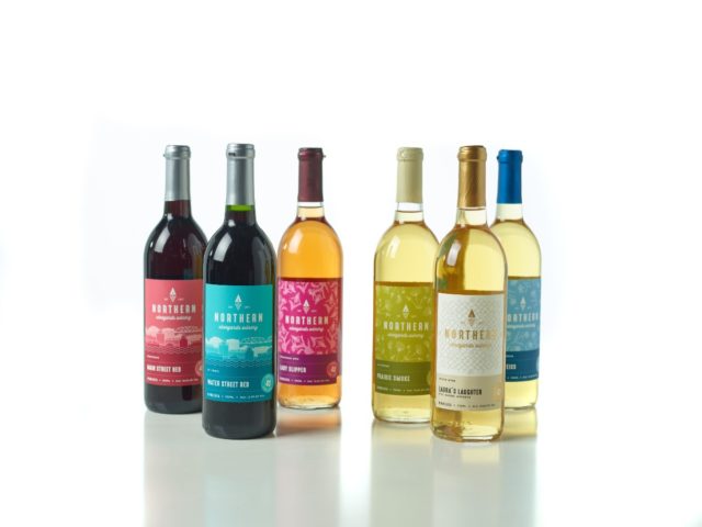 Northern Vineyards bottles