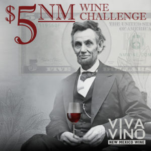 5$ Wine Challenge Poster