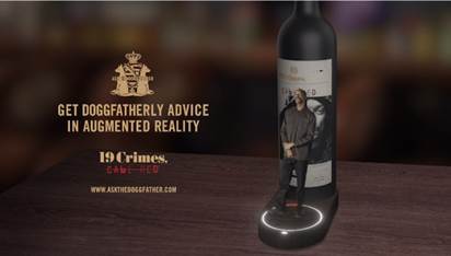 Snoop Dogg Goes Beyond The Bottle In New Augmented Reality Experience For 19 Crimes Snoop Cali Red Wine Industry Advisor
