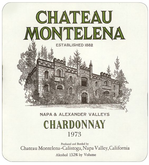 1973 Chateau Montelena Chardonnay — The Chardonnay that “conquered” the world at the 1976 Judgement of Paris; but less fortunately, helped set the California wine industry on a course that determined that all California Chardonnays should henceforth be opulently fruited, sweetly oaked, and bigger and bigger, a formula that even moderately priced brands such as Kendall-Jackson and Glen Ellen followed.