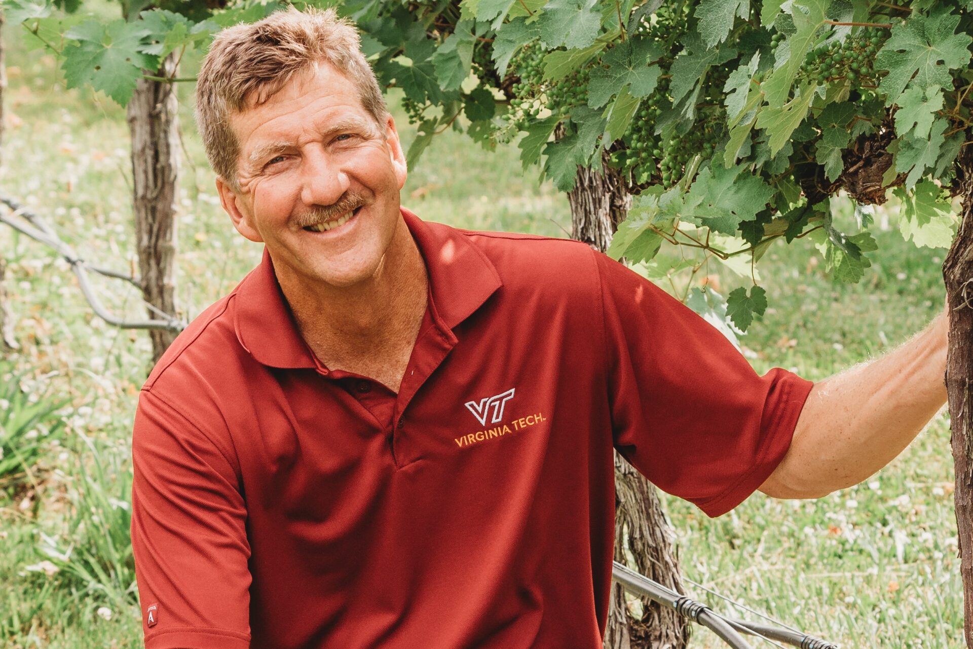 Tony Wolf, Virginia-based viticulturist and professor at Virginia Tech