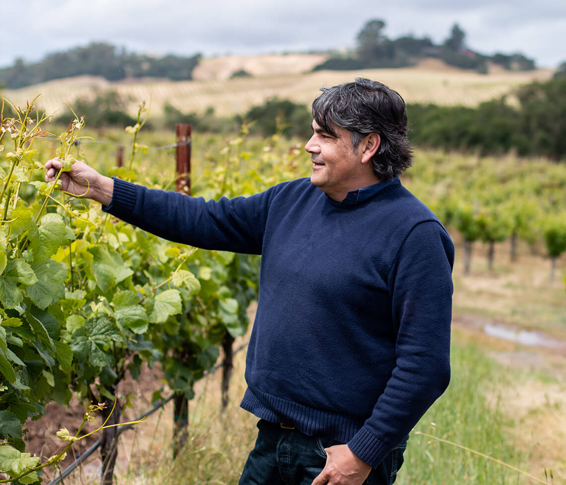 Mira winemaker and co-founder Gustavo A Gonzalez