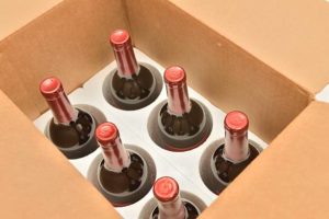 Secure shipping for a case of wine. iStock