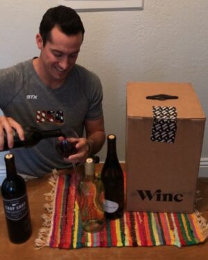 Will Holt, field hockey player for the US national team, supporting the Winc campaign