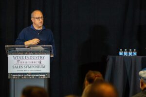 Danny Brager at 2023 Wine Industry Sales Symposium [Photo: Wine Industry Network]